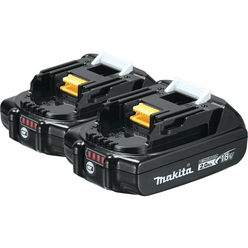 18 Volt 2.0 Ah Compact Lithium-Ion Battery 2-Pack - Intensery