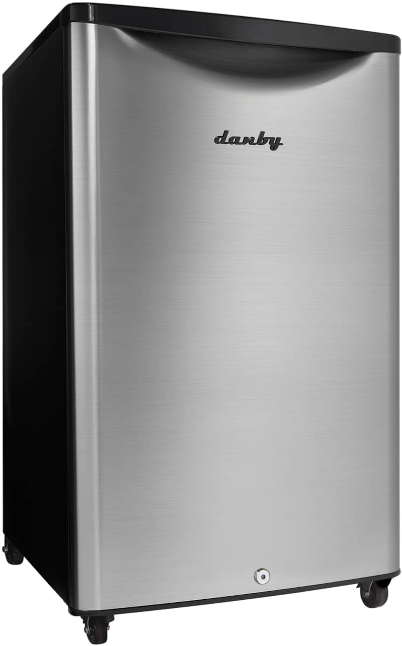Danby Contemporary Classic 4.4 Cu. Ft. Spotless Steel Compact Refrigerator - Intensery