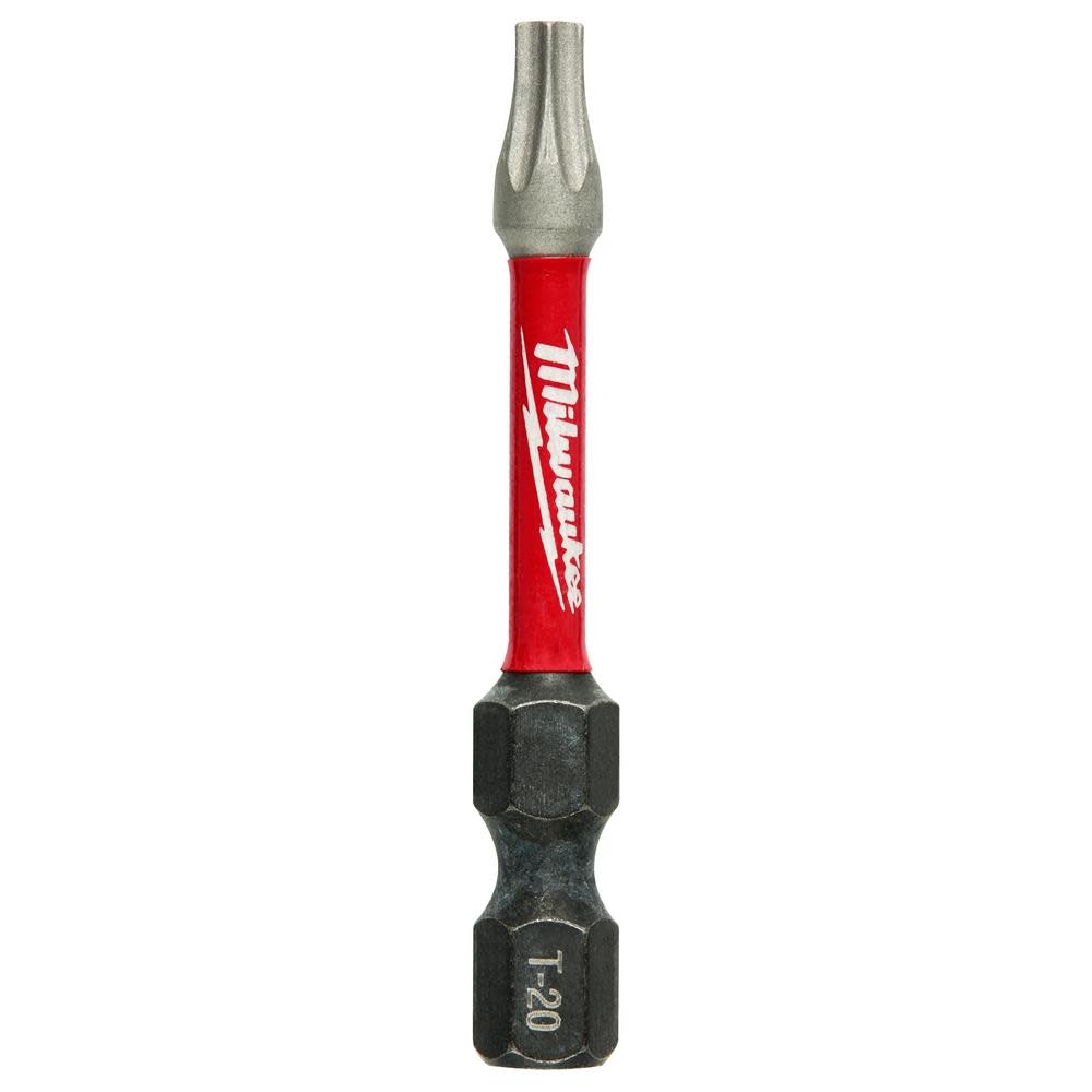 Milwaukee SHOCKWAVE 2 in. T20 Impact Driver Bits 5PK 48-32-4684 from Milwaukee - Intensery