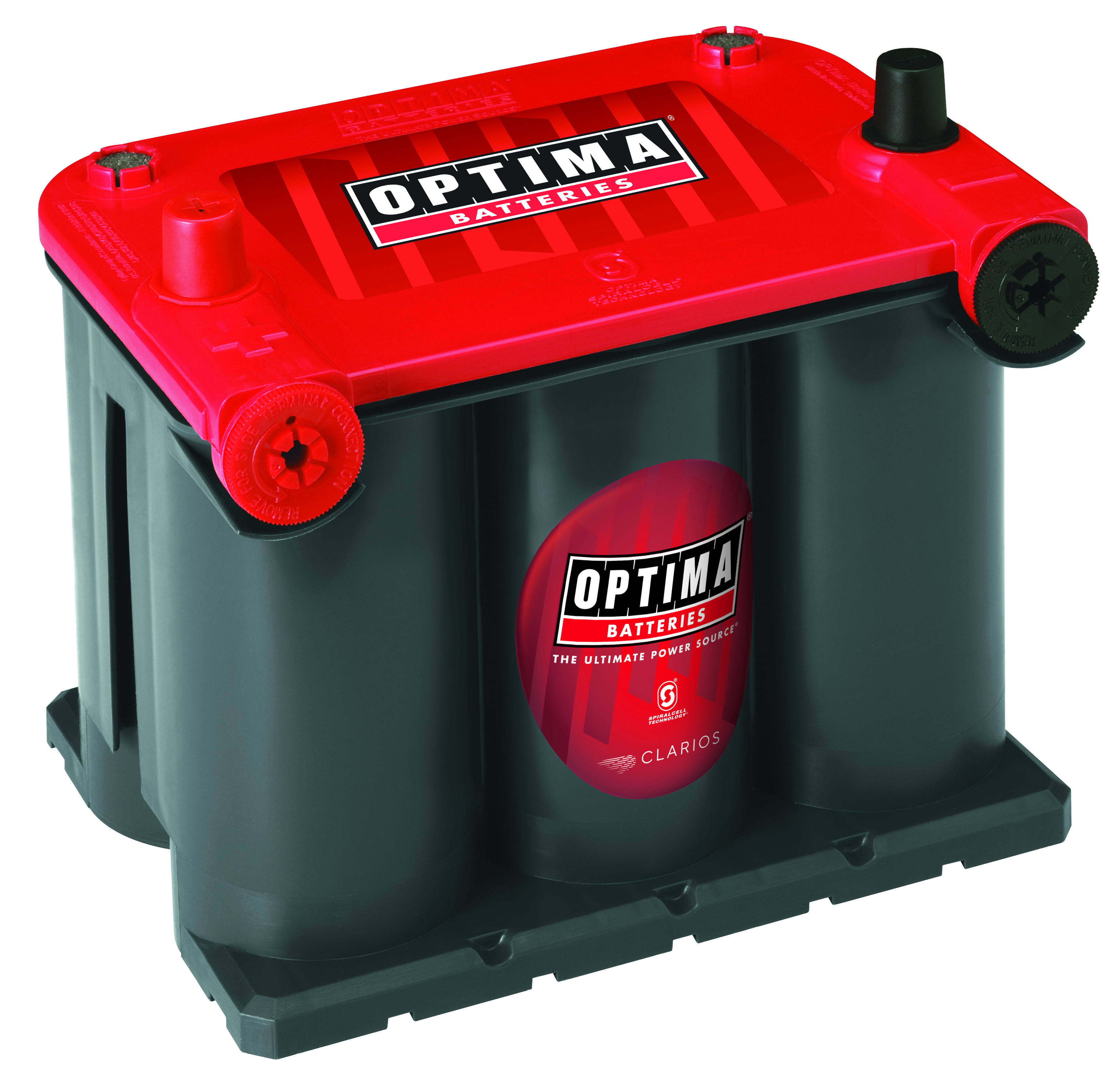 OPTIMA RedTop AGM Spiralcell Automotive Battery, Group Size 75/25 - Intensery