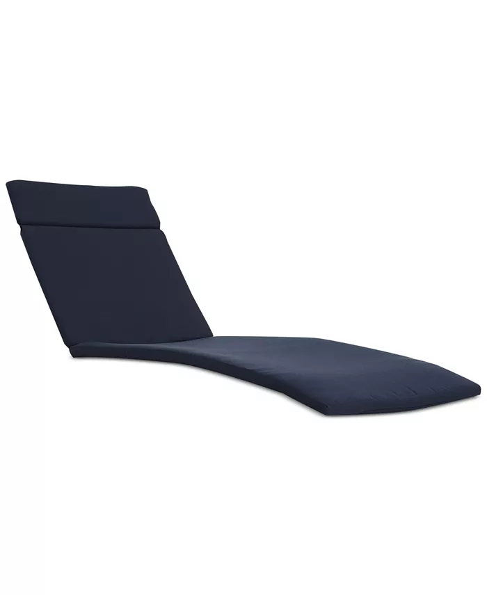 Noble House Abigail Outdoor Chaise Lounge Cushion - Intensery