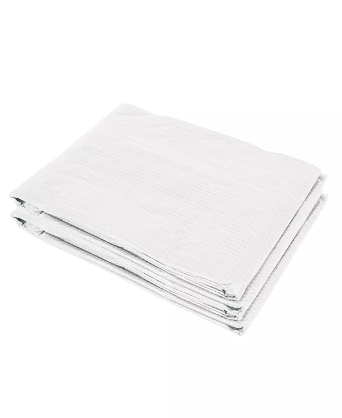 Outsunny Additional Hot House   Plant Nursery Cover Tarp w  Zipper Door White - Intensery