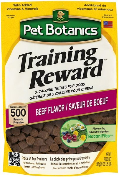 Pet Botanics Training Reward Beef Flavor Dog Treats - Intensery