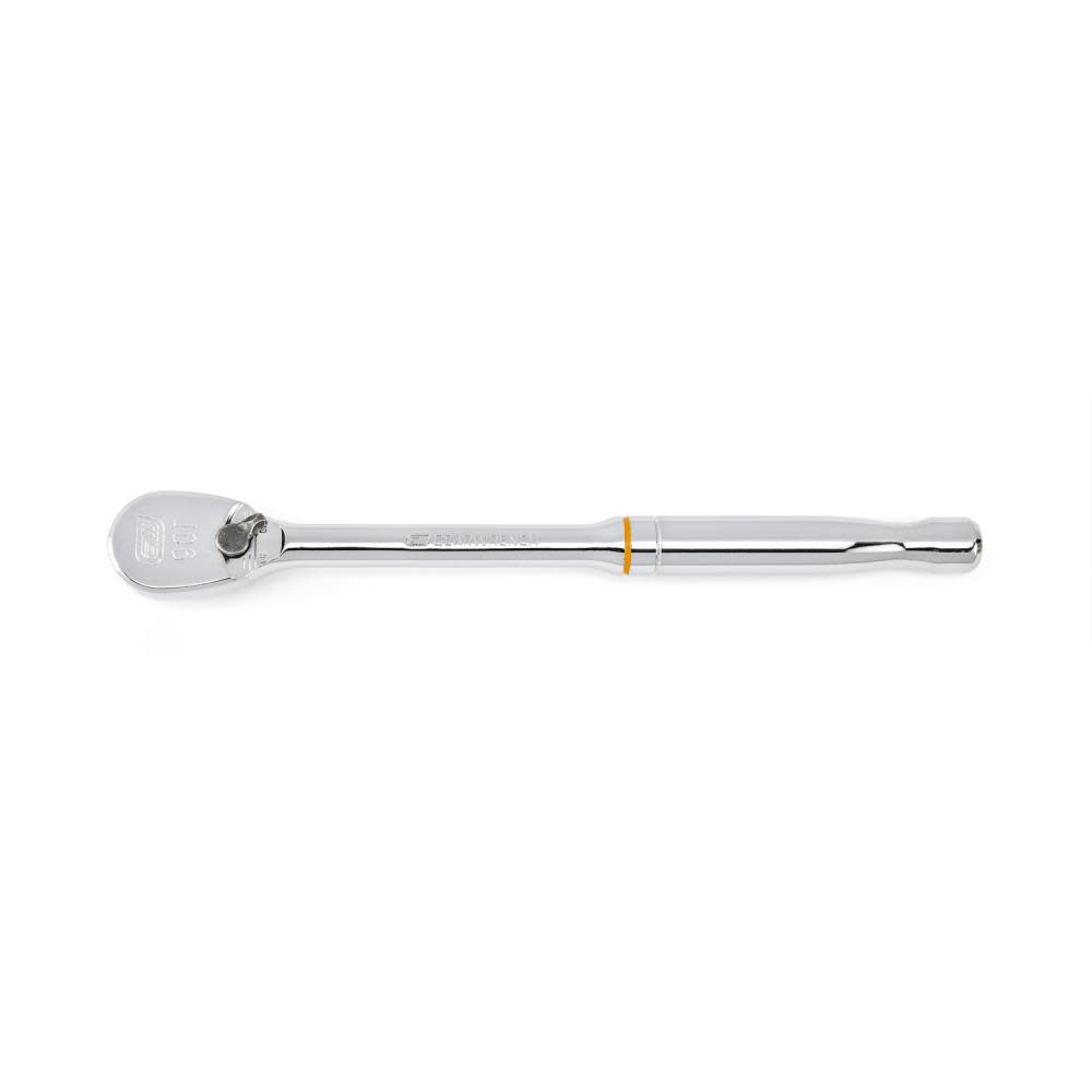 3/8 Drive 90-Tooth Compact Head Teardrop Ratchet 8and#8221; - Intensery