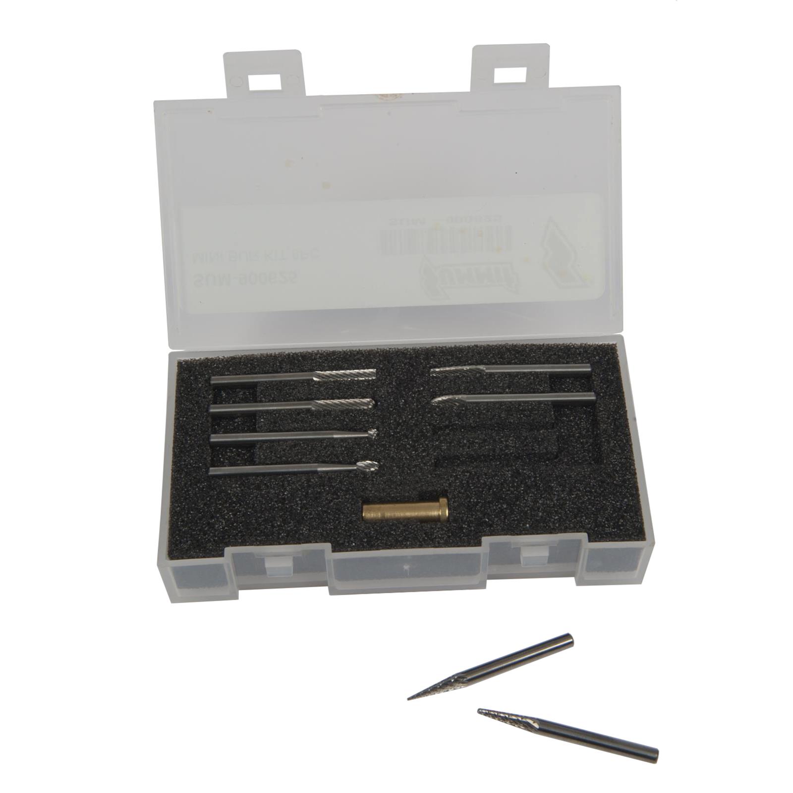 Summit Racing SUM-900625 Summit Racing? 8-Piece 1/8 in. Shank Mini Bur Kits - Intensery