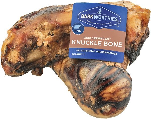 Barkworthies Beef Knuckle Bone Dog Treats - Intensery