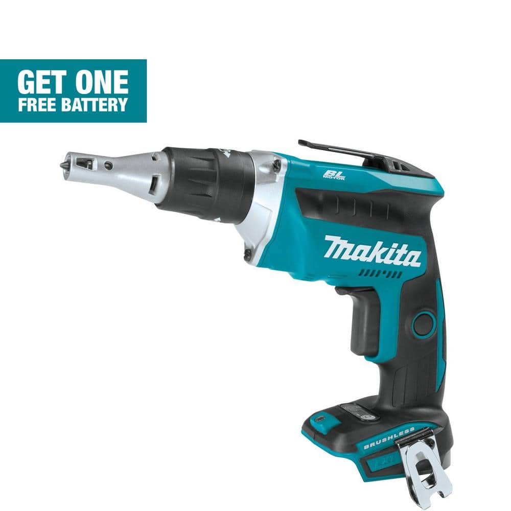 Makita 18V LXT Lithium-Ion Brushless Cordless Drywall Screwdriver with Push Drive Technology (Tool-Only) XSF03Z - Intensery