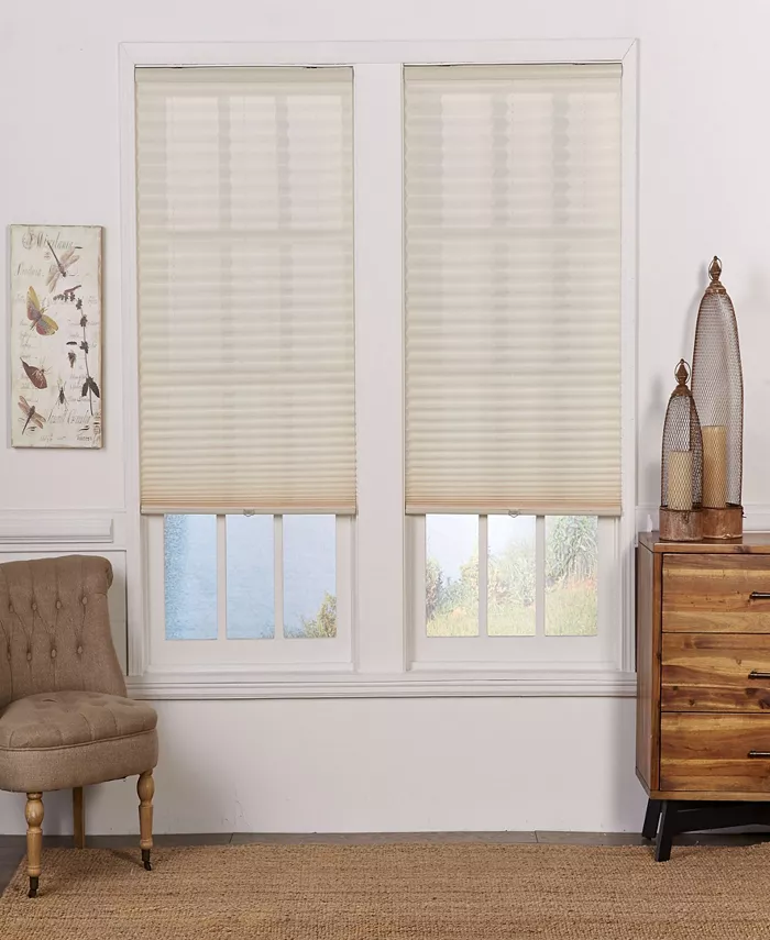 The Cordless Collection Cordless Light Filtering Pleated Shade 43x64 - 58x72 - Intensery