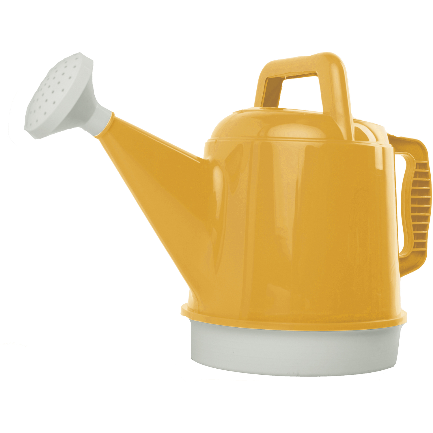 Bloem Deluxe Earthly Yellow 2.5 gal Plastic Watering Can - Intensery
