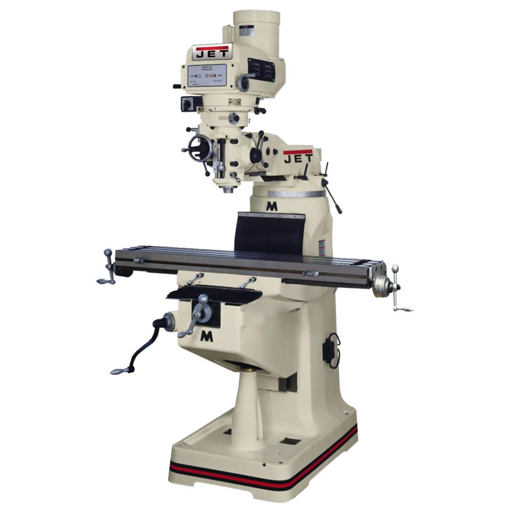 JET JTM-1050 with 200S 3X-Q XandY TPFA Vertical Milling Machine 690159 from JET - Intensery