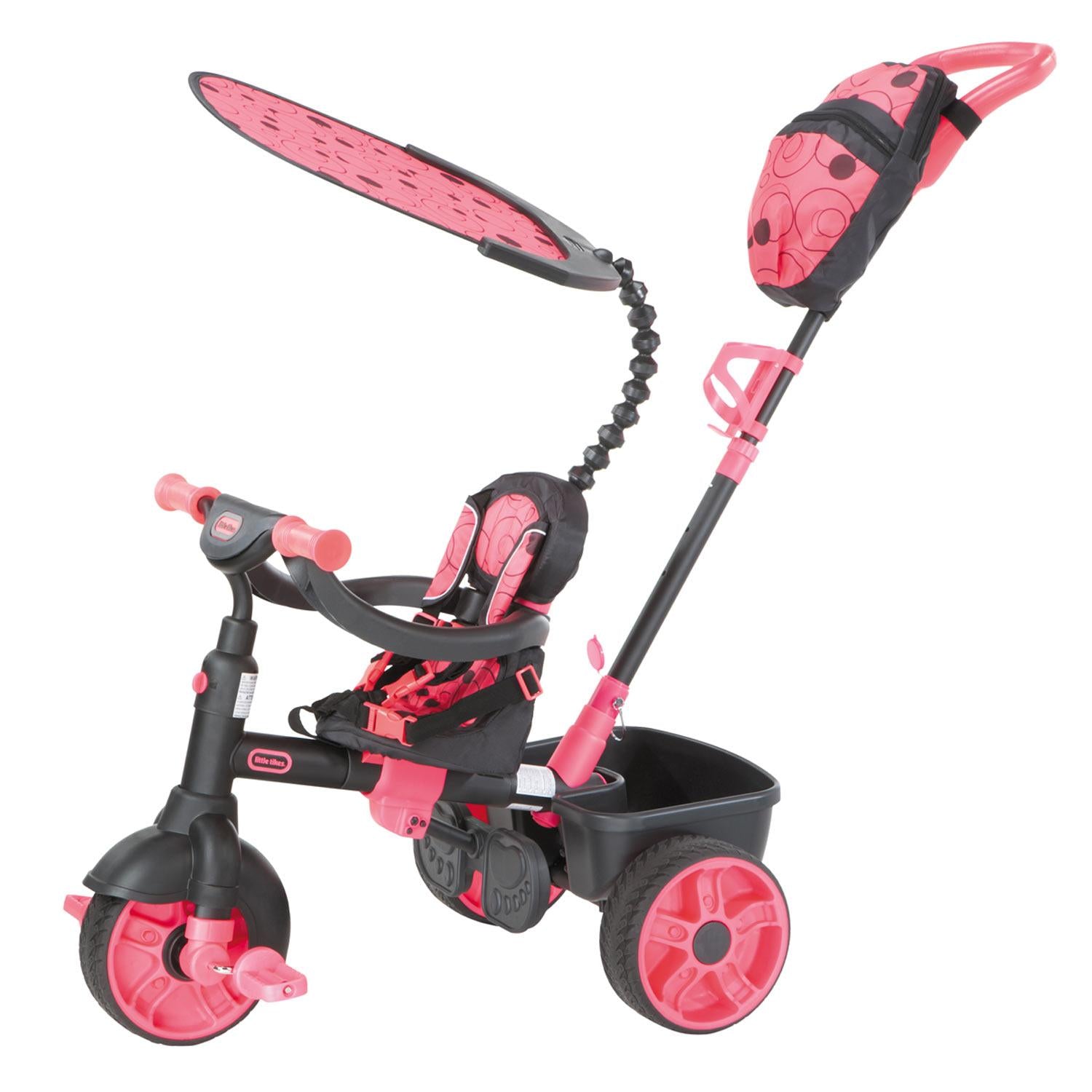 4-in-1 Trike Deluxe Edition - Neon Pink - Intensery