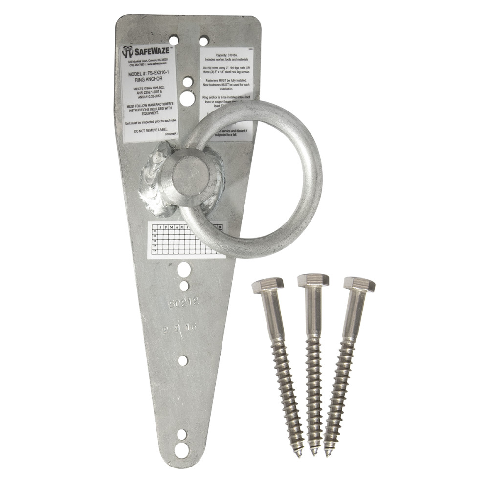 Safewaze 9 Forged Steel Ring Anchor - Intensery
