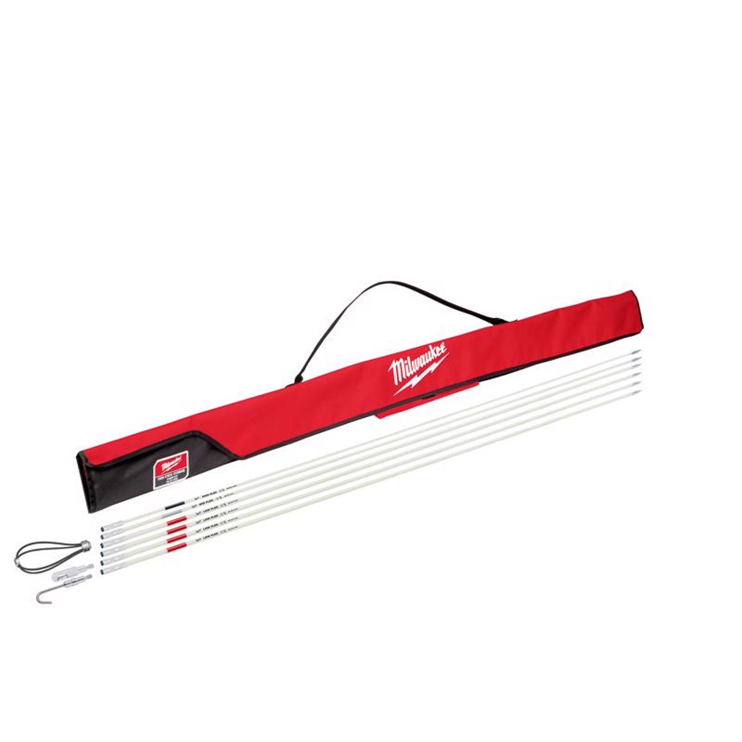Milwaukee 30 ft. L Fiberglass Fish Stick Combo Kit 1 pk - Intensery