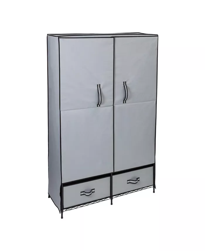Honey Can Do Clothes Storage Wardrobe with Drawers - Intensery