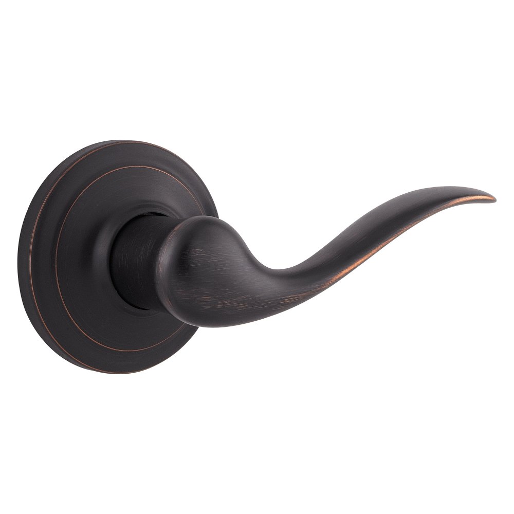 Venetian Bronze Tustin Surface Mount Right Half Dummy Door Lever - Intensery