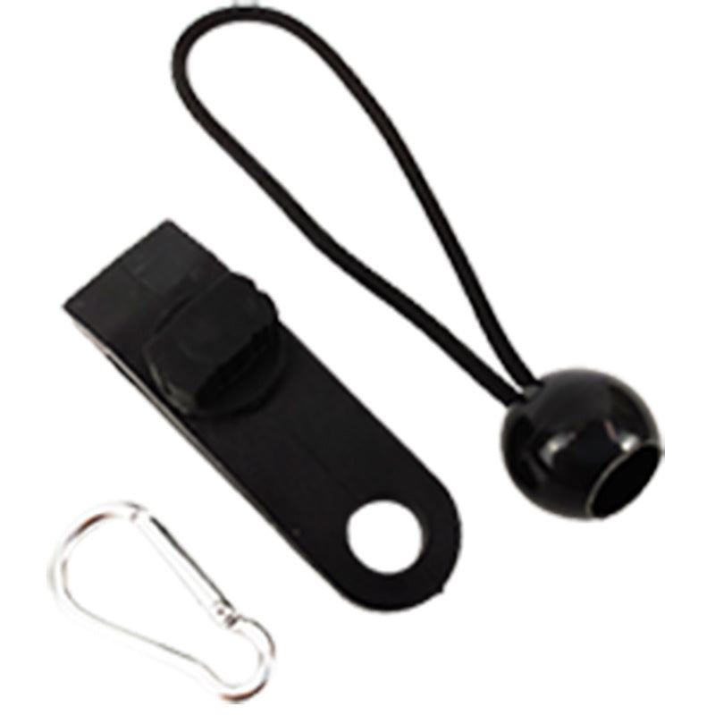 Outdoor Camping Windproof Tent Clip Adjustable Spiral10tent clips/Black - Intensery