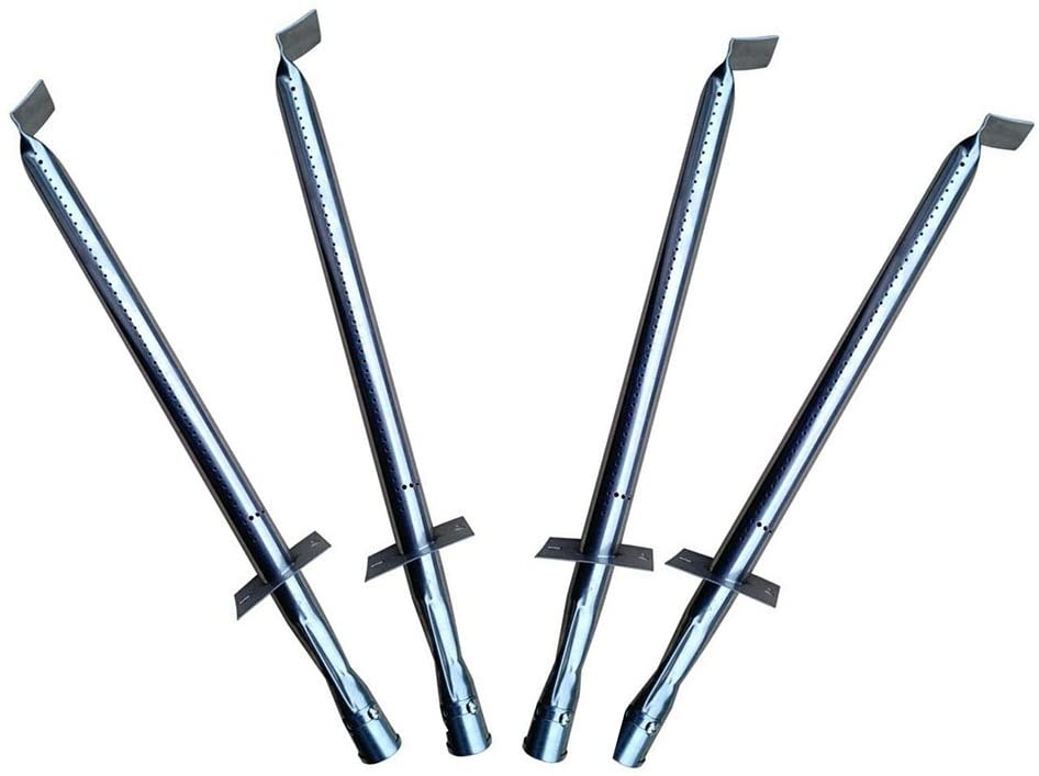 Grill Burners for Great Outdoors TG560 TG-560 Gas Grills, 4 Pack Replacement Burner Parts Kit - Intensery