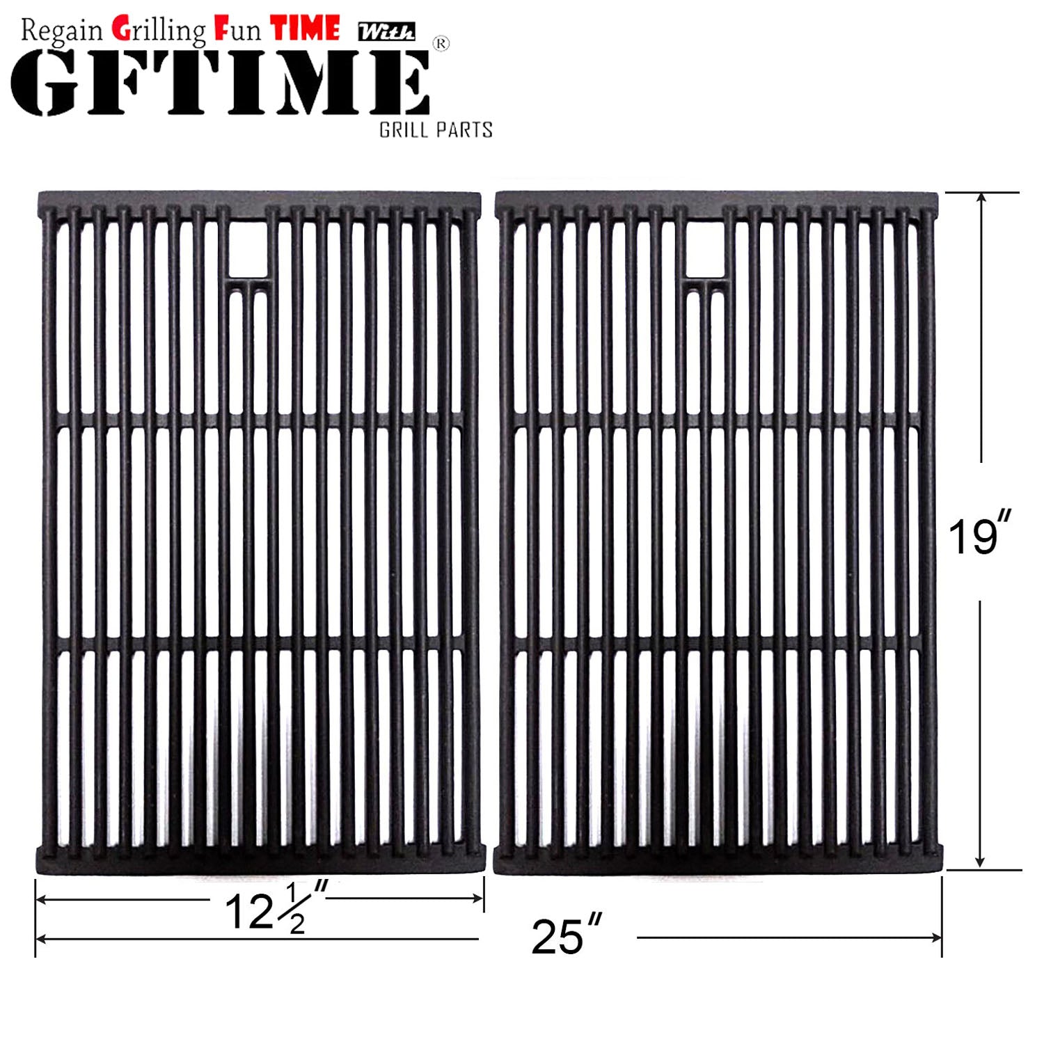 Grill Cooking Grates for Aussie 8452-5-SL1 8452-5-SS1 etc, 19 X 25Grill Replacement Parts - Intensery