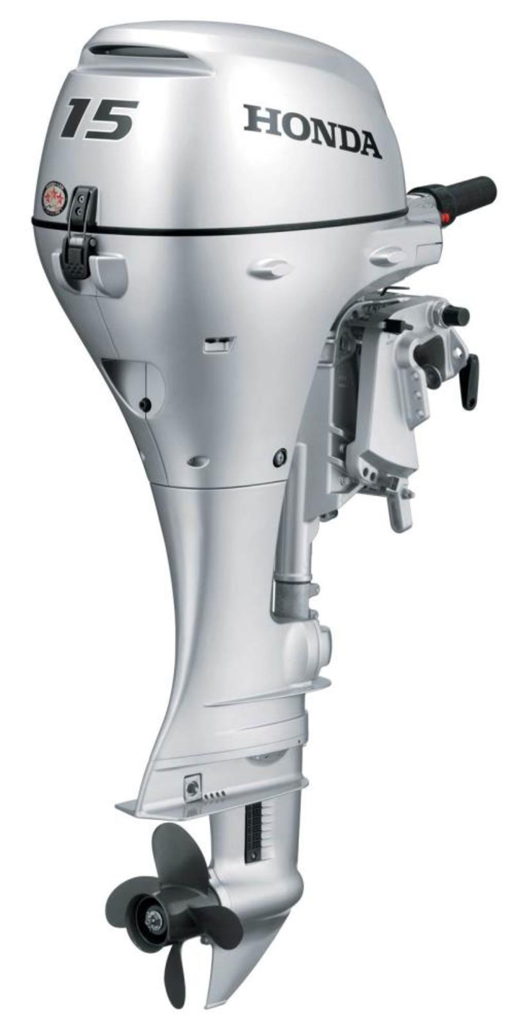 15 HP 4-Stroke Electric Start Outboard Motor with Throttle Grip - Intensery