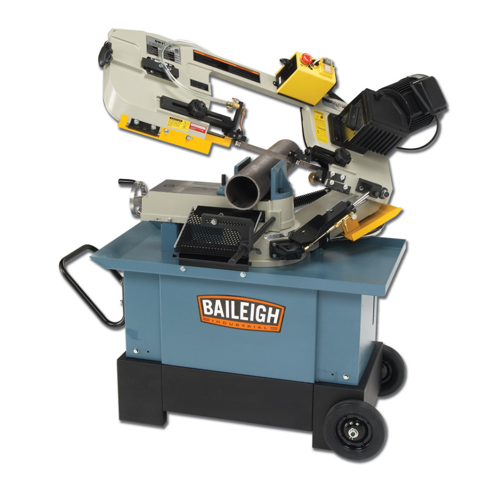 Baileigh BS-712MS Band Saw Metal Cutting 120V 1 Phase Manual - Intensery