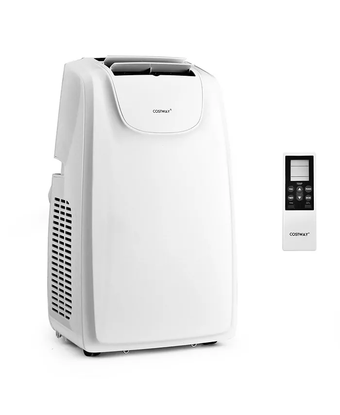 Costway 11，500 BTU Dual Hose Portable Air Conditioner 3-in-1 AC Unit w  Remote Control - Intensery