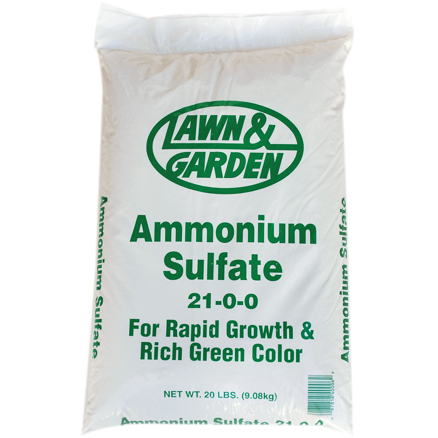 Lawn \u0026 Garden Ammonium Sulfate Soil Conditioner 20 lb - Intensery