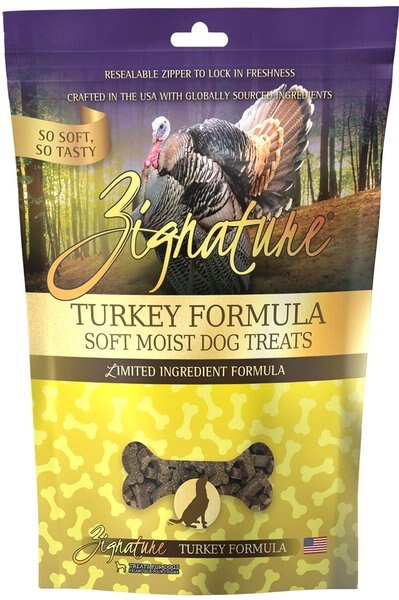 Zignature Turkey Flavored Soft Dog Treats - Intensery