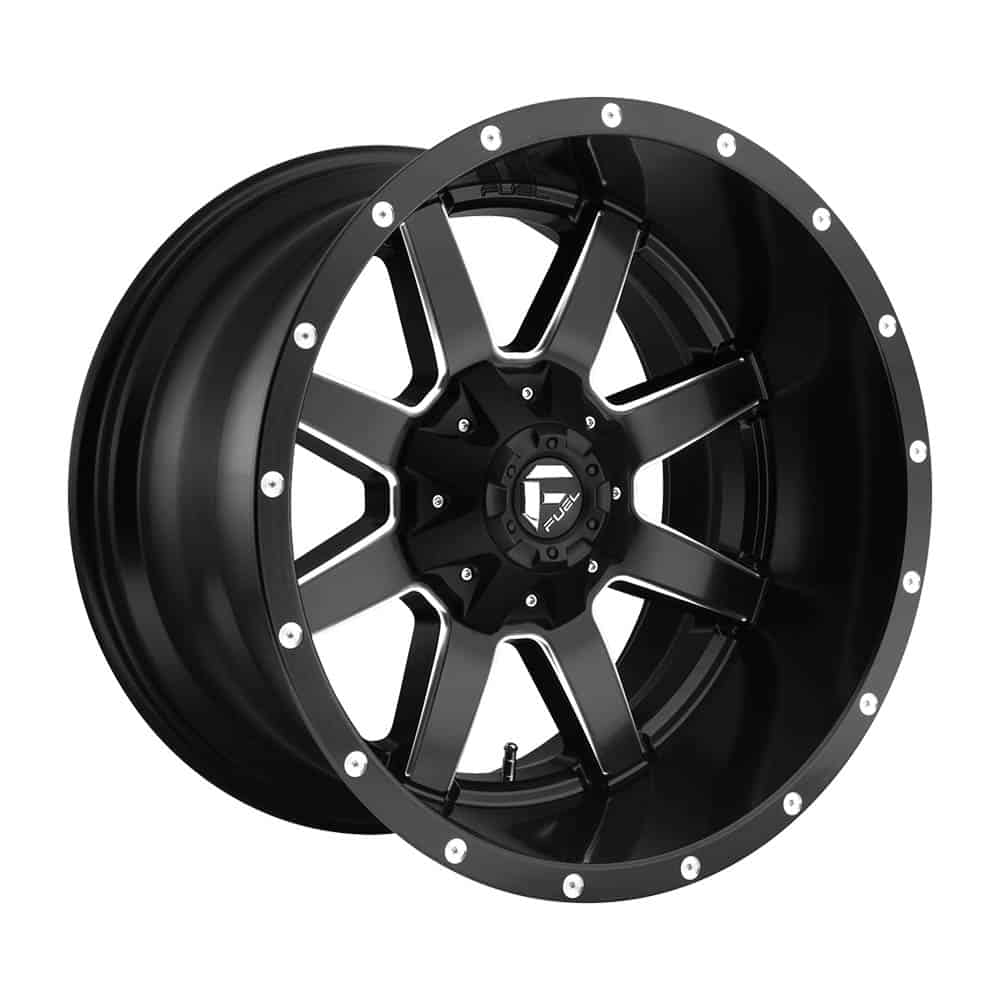 Fuel UTV D538 MAVERICK D538 14X7 4X137 MT-BLK-MIL 38MM - Intensery