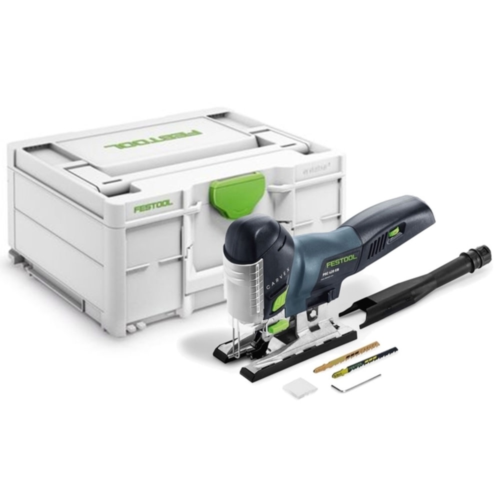 PSC 420 EB Cordless Carvex Jigsaw BASIC/Tool Only w/ Systainer³ 576522 - Intensery