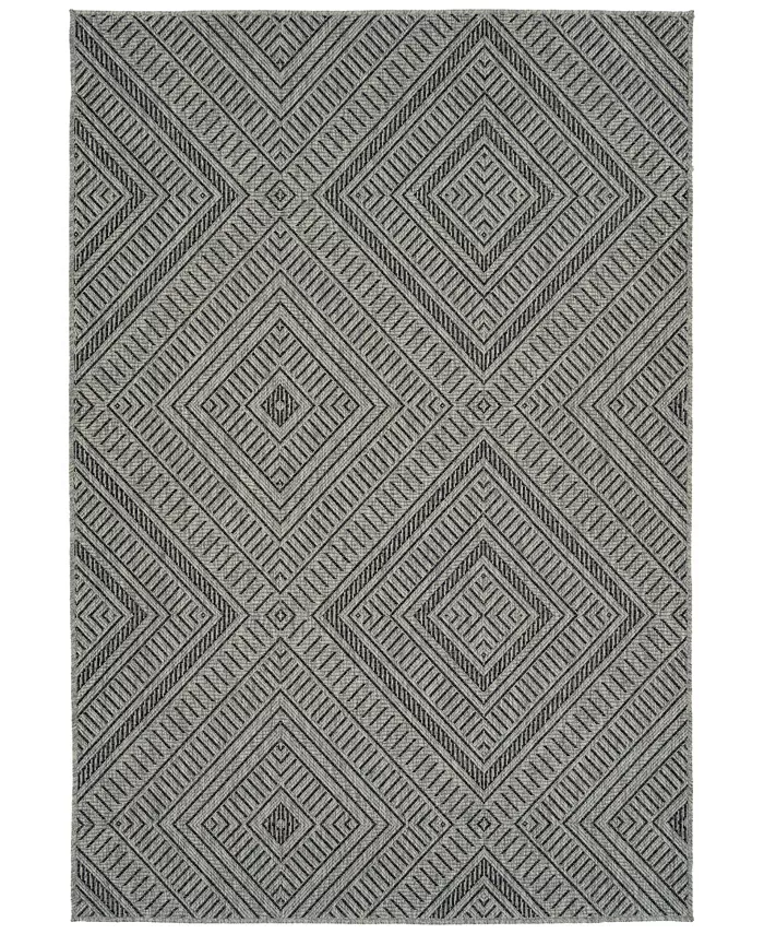 Kaleen Bacalar BAC02 2' x 3' Outdoor Area Rug - Intensery