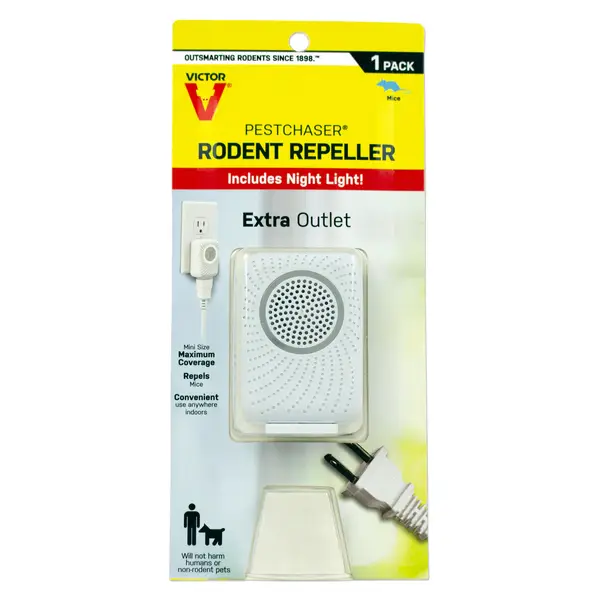 Victor 1-Pack Mini PestChaser with Extra Outlet - Intensery