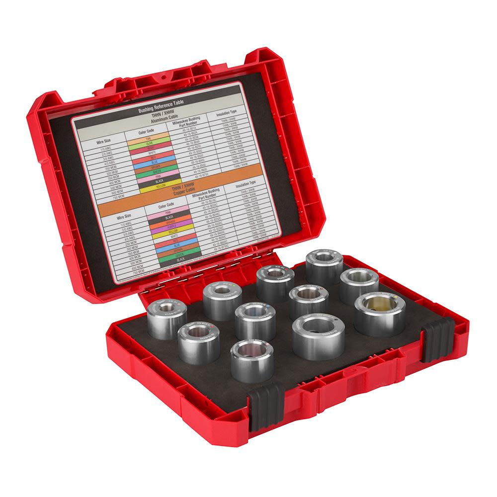 Milwaukee 1/0 AWG - 750 MCM Al THHN / XHHW Bushing Kit 49-16-BKITA from Milwaukee - Intensery