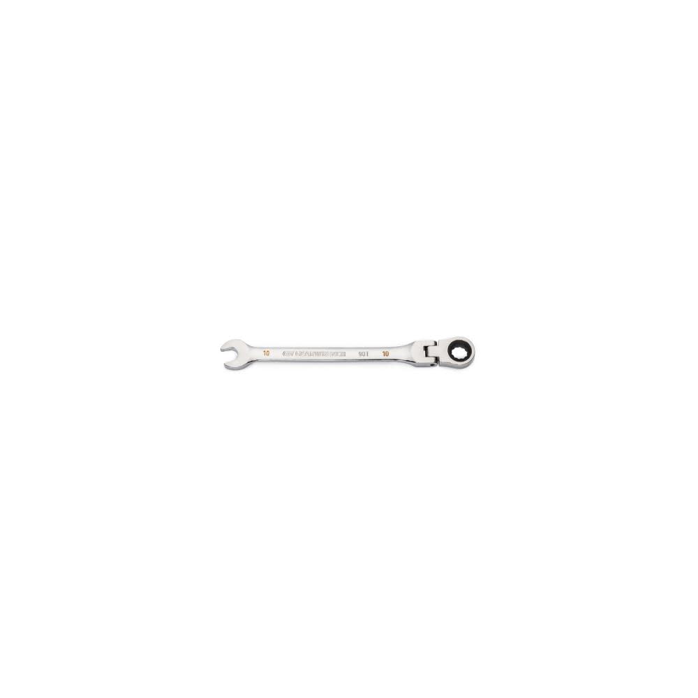 GEARWRENCH 10mm 90T 12 Point Flex Head Ratcheting Combination Wrench 86710 from GEARWRENCH - Intensery