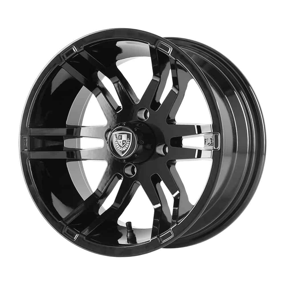 Fairway Alloys FA140 FLEX FA140 14X6.5 4X4.0 G-BLK -20MM - Intensery