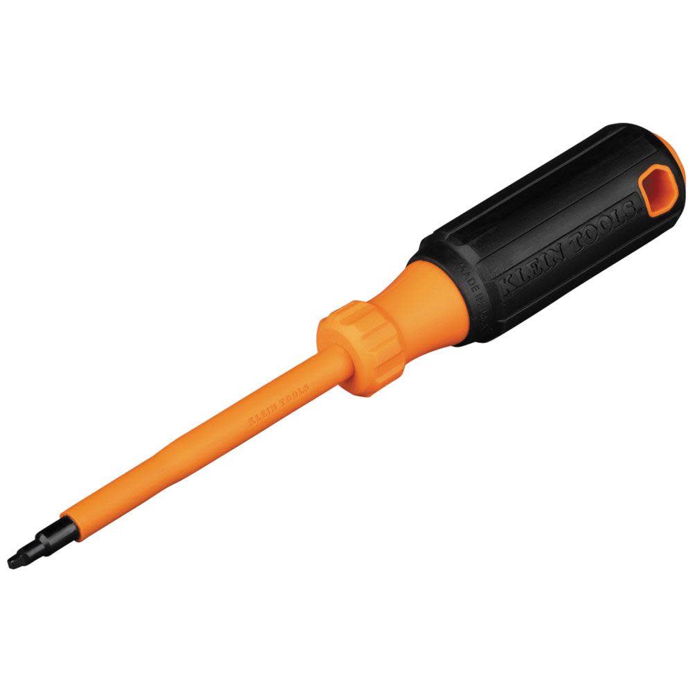 Klein 4 Insulated Screwdriver #1 Square - Intensery