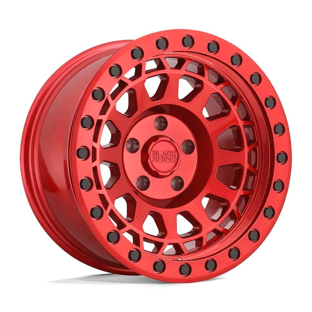 Black Rhino BLPRM 17X8.5 6X5.5 C-RED-BLKBLTS 00MM - Intensery