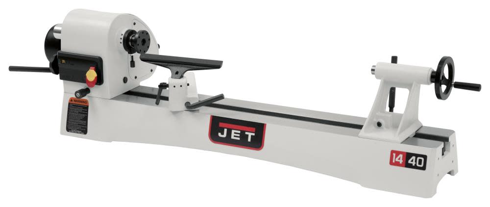 14 In. x 40 In. Variable Speed Wood Lathe - Intensery
