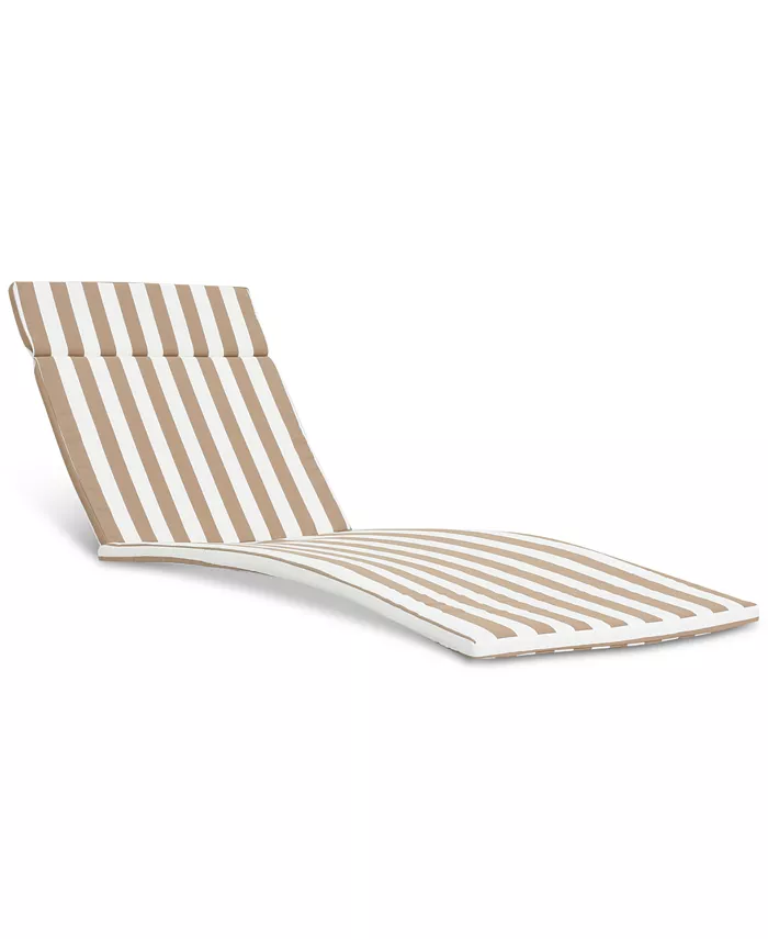 Noble House Brayden Outdoor Chaise Lounge Cushion - Intensery