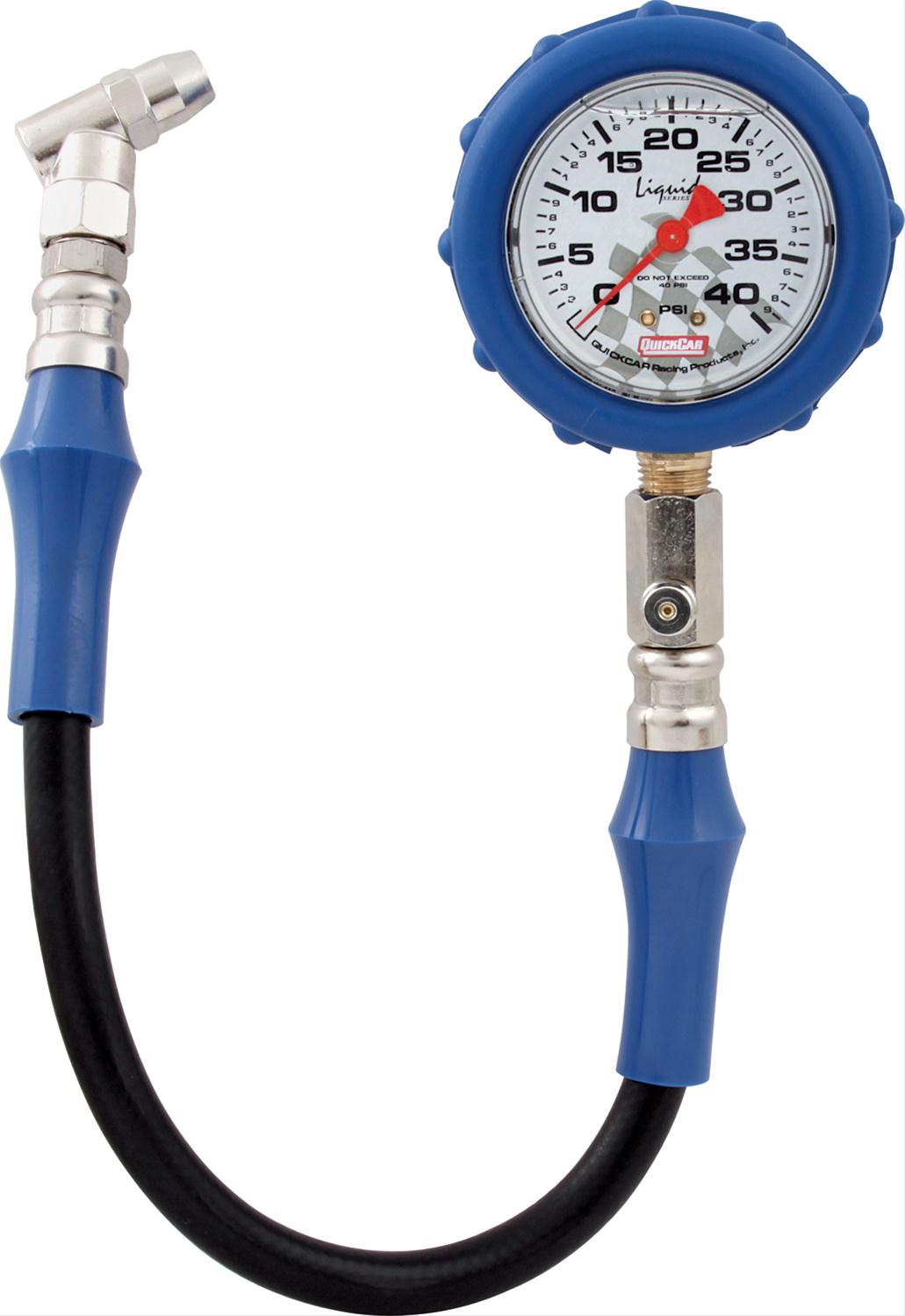 QuickCar 56-041 QuickCar Liquid-Filled Tire Pressure Gauges - Intensery
