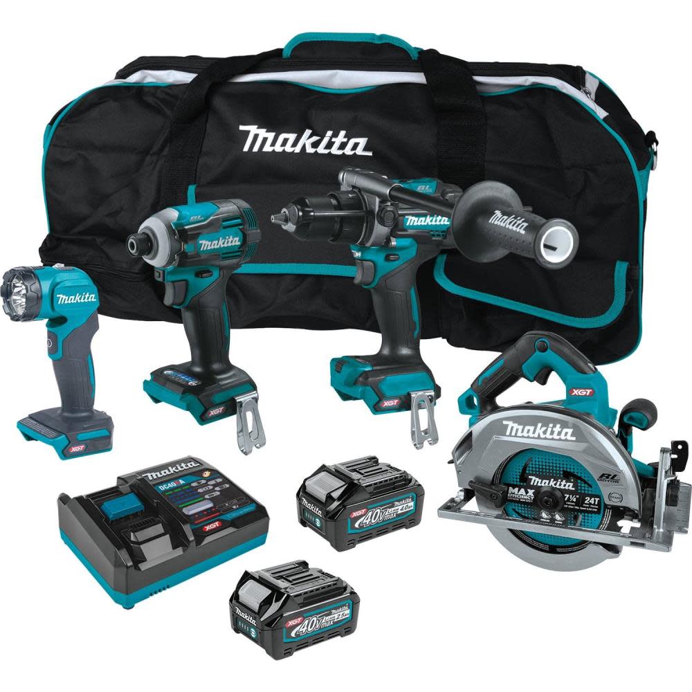 Makita XGT 40V max Combo Kit 4pc - Intensery