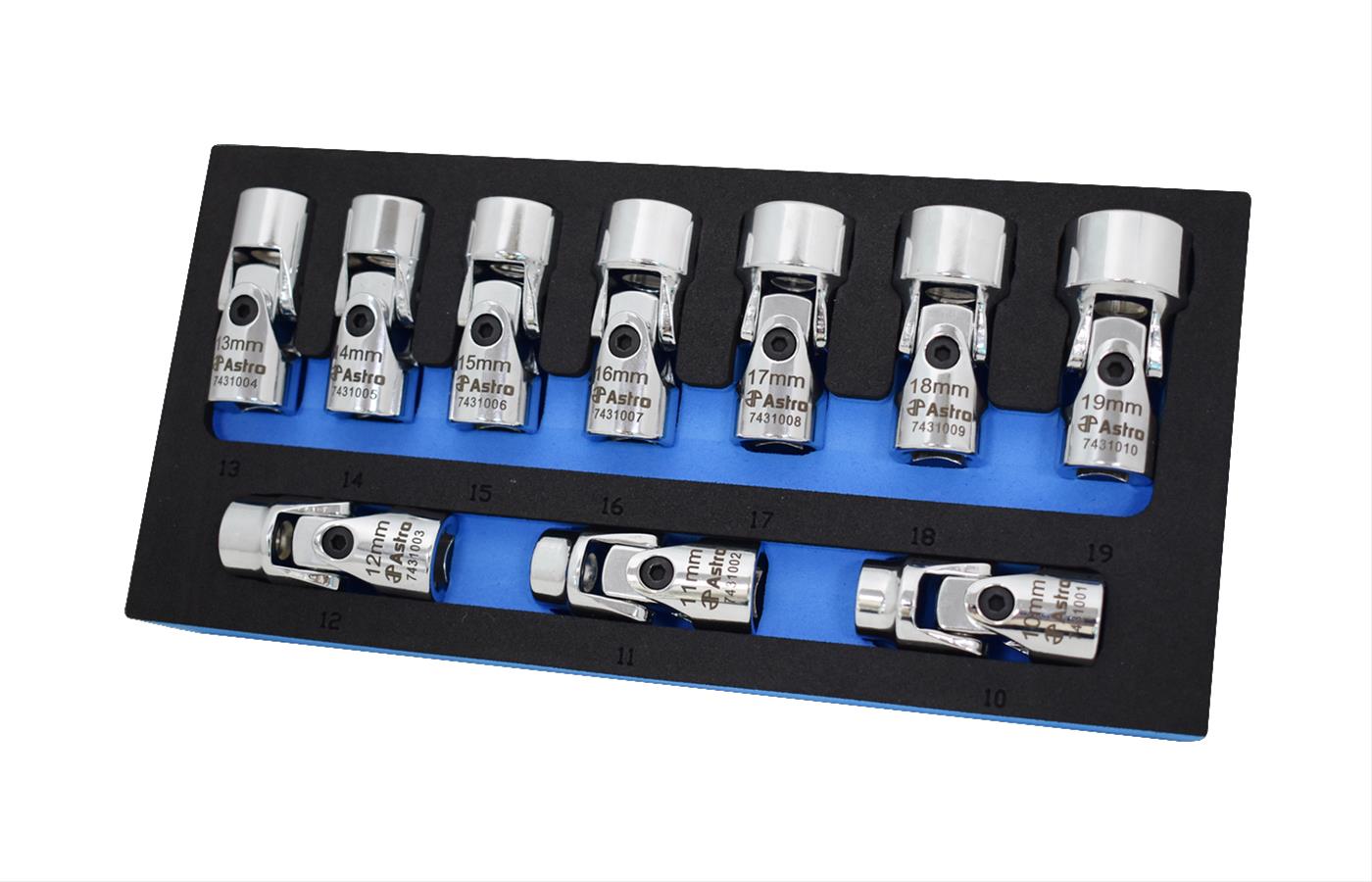 Astro Pneumatic Tool Company 74310 Astro Pneumatic Tool Company Flex Socket Sets - Intensery