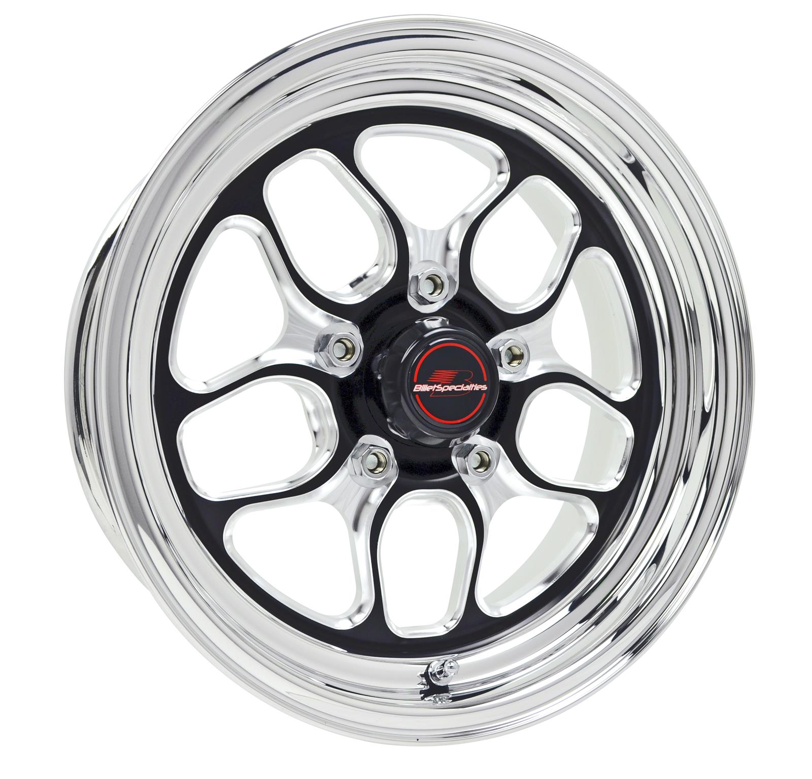 Billet Specialties BRS025806155N Billet Specialties Win Lite Black Anodized Wheels - Intensery