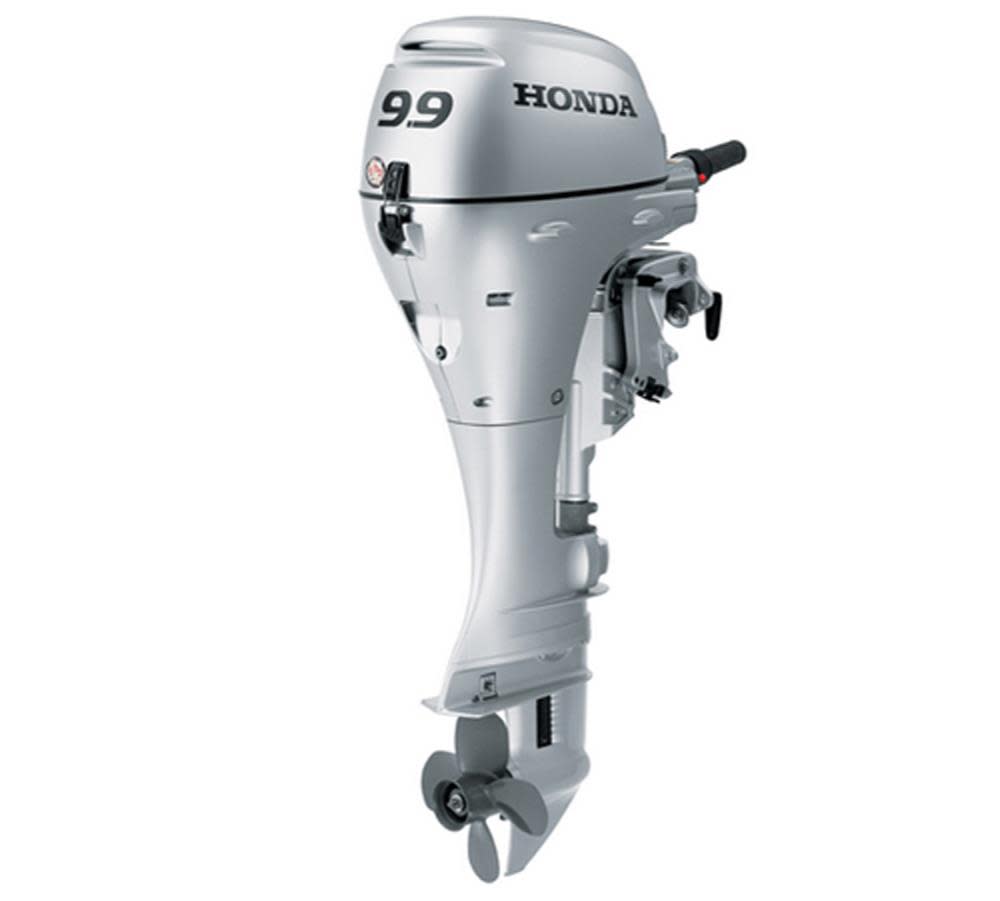 10 HP 4-Stroke Electric Start Outboard Motor with Throttle Grip - Intensery