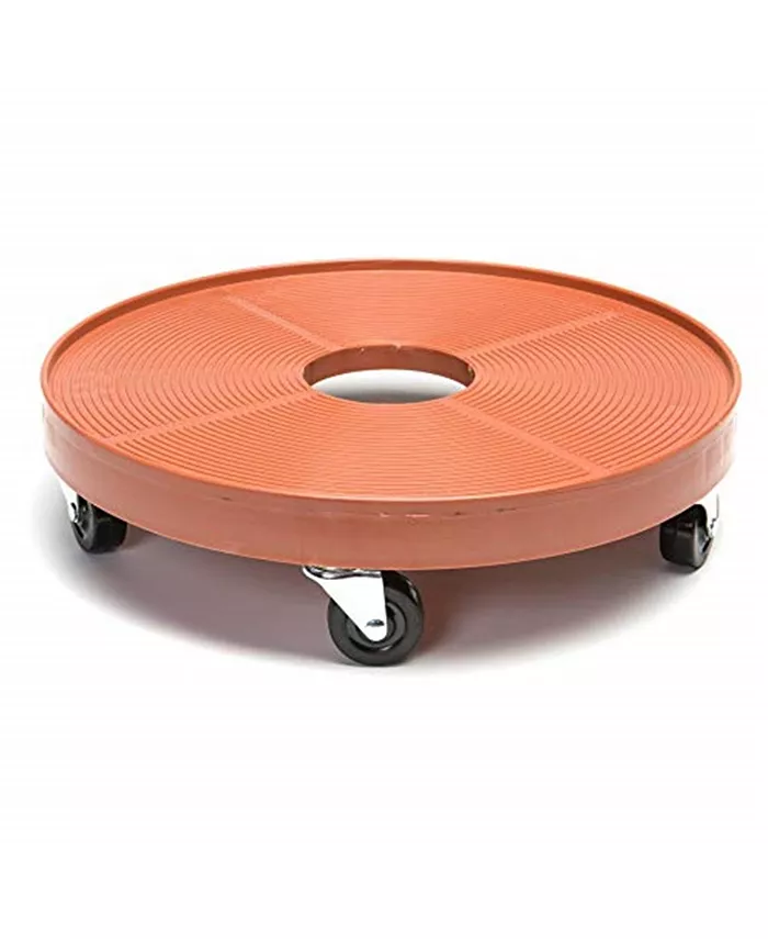 Devault DEV3000P Plant Dolly with Hole Terra Cotta，16 - Intensery