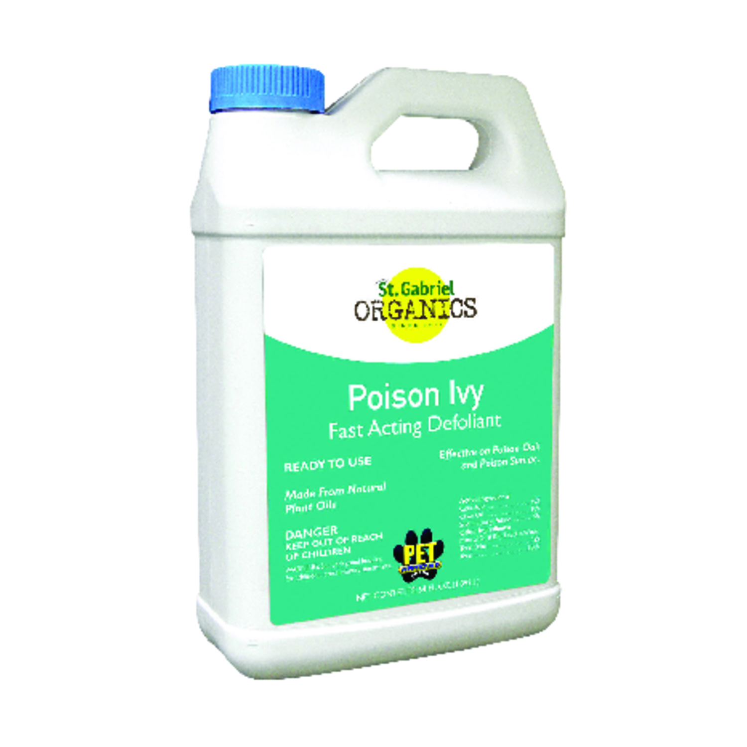St. Gabriel Organics Poison Ivy Killer RTU Liquid 64 oz - Intensery