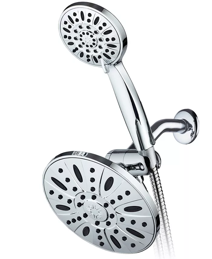Aquadance Premium High Pressure 3-way Rainfall Shower Combo - Intensery