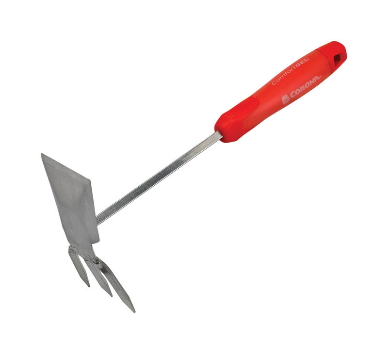Corona ComfortGEL Stainless Steel Cultivator Hoe 7 in. Steel Handle - Intensery