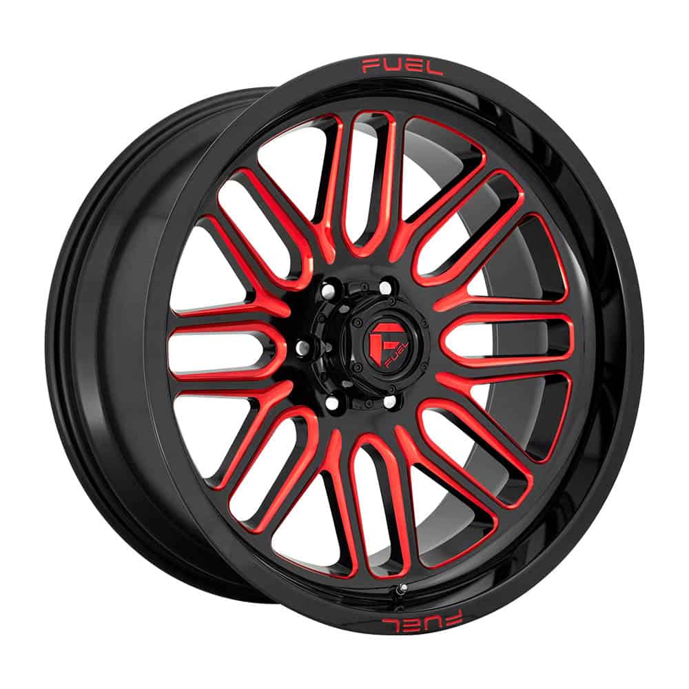 Fuel 1PC D663 IGNITE D663 20X9 6X135 GL-BLK-RTTC 19MM - Intensery
