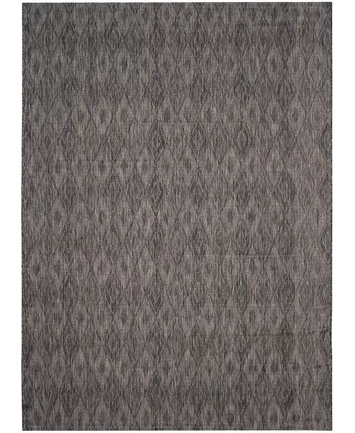 Safavieh Courtyard Black 8' x 11' Outdoor Area Rug - Intensery
