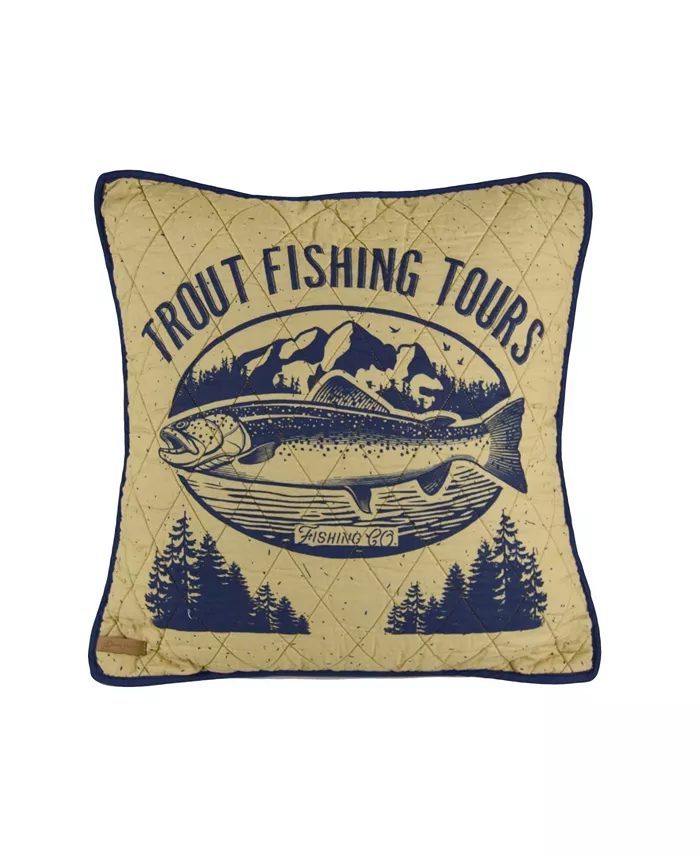 American Heritage Textiles Lakehouse Decorative Pillow， 18
